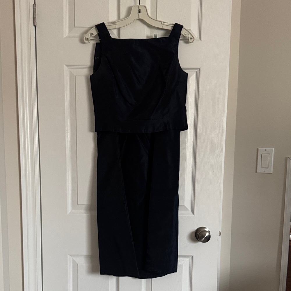 Elegant Melanie Lyne Navy 2pc evening wear